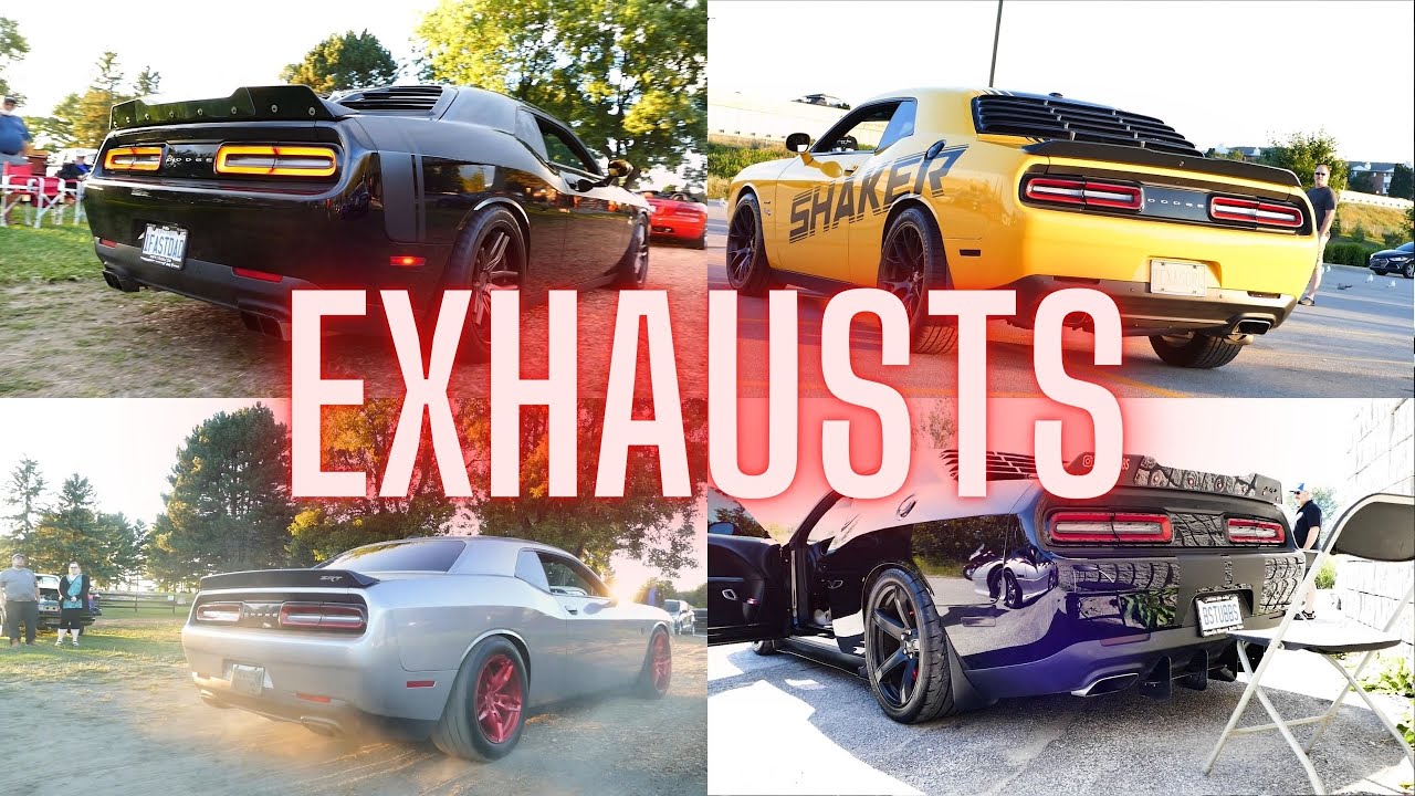 dodge challenger exhaust sound