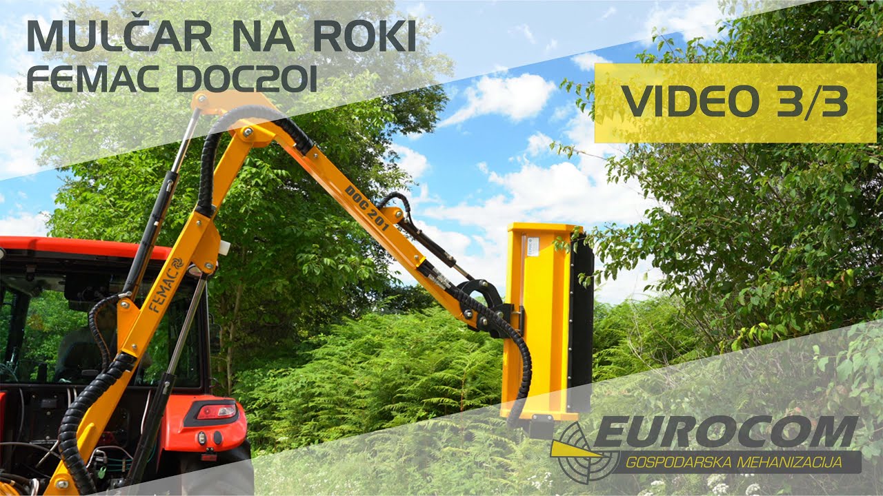 MULČAR NA ROKI - FEMAC - video 3/3