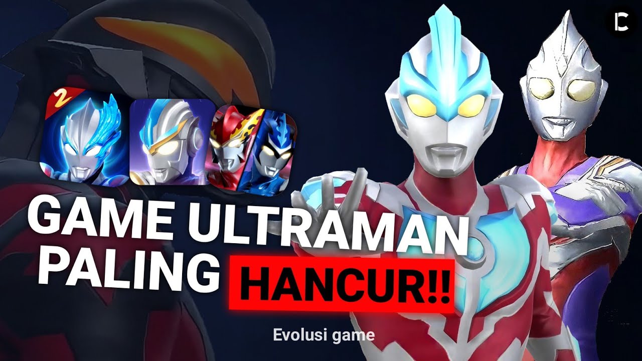 Inilah Evolusi Game Ultraman TERJELEK!! Kok Bisa??