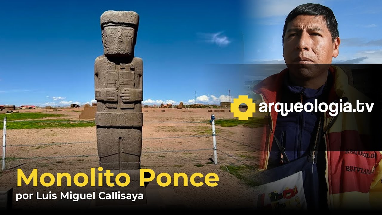 Monolito Ponce (Tiwanaku-Bolivia) por Luis Miguel Callisaya