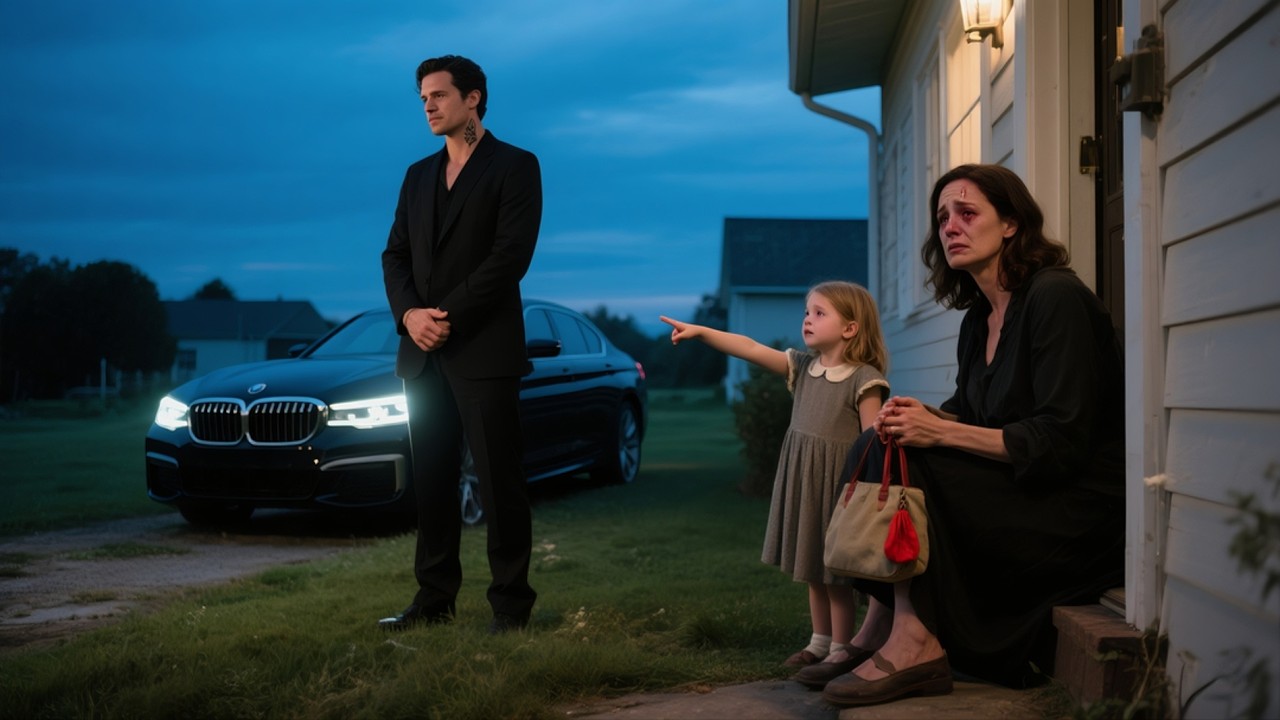 “Don’t Cry, Mom… Maybe That Man Will Help Us,” the Girl Said — Pointing at the Mafia Boss