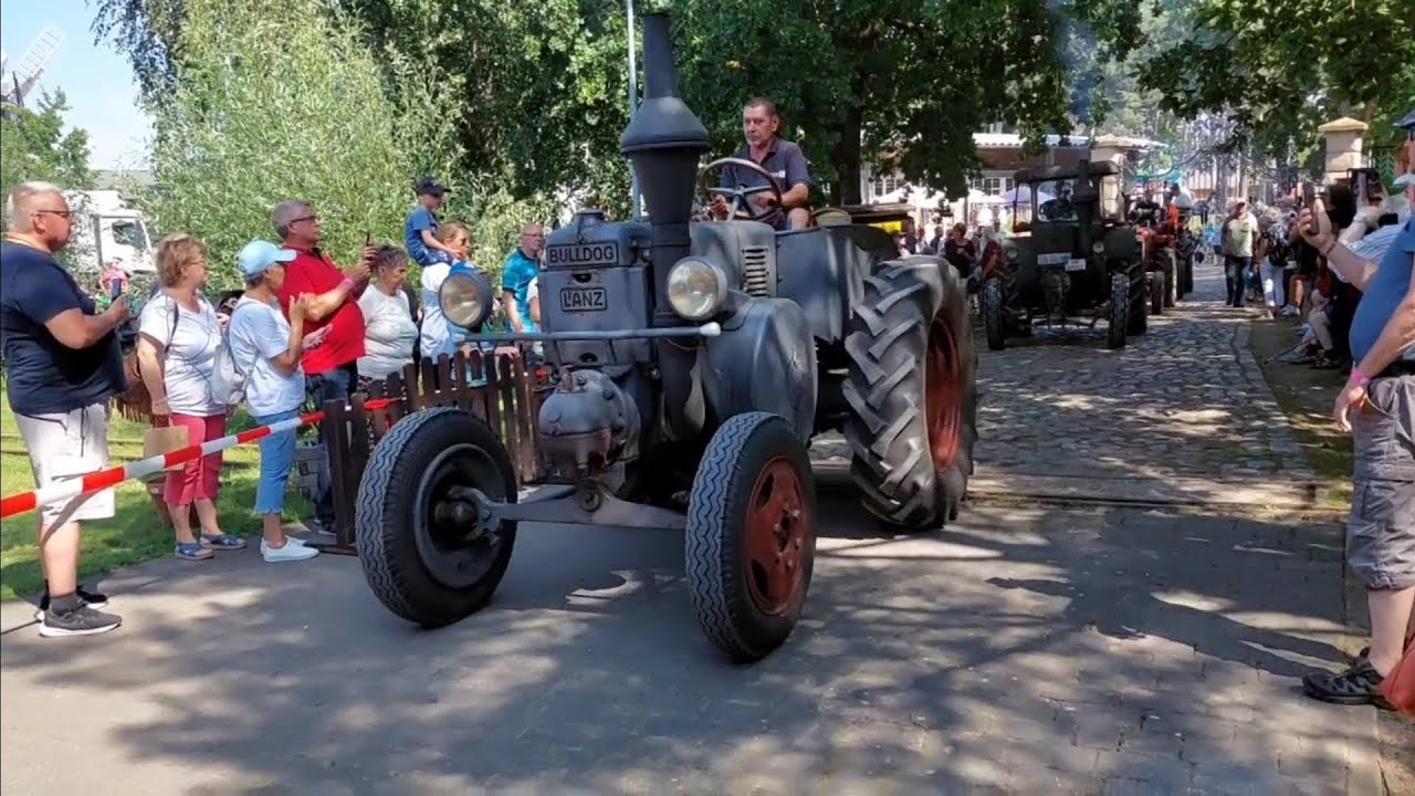 Oldtimertreffen Alt Schwerin 2025 die Ausfahrt 🚜