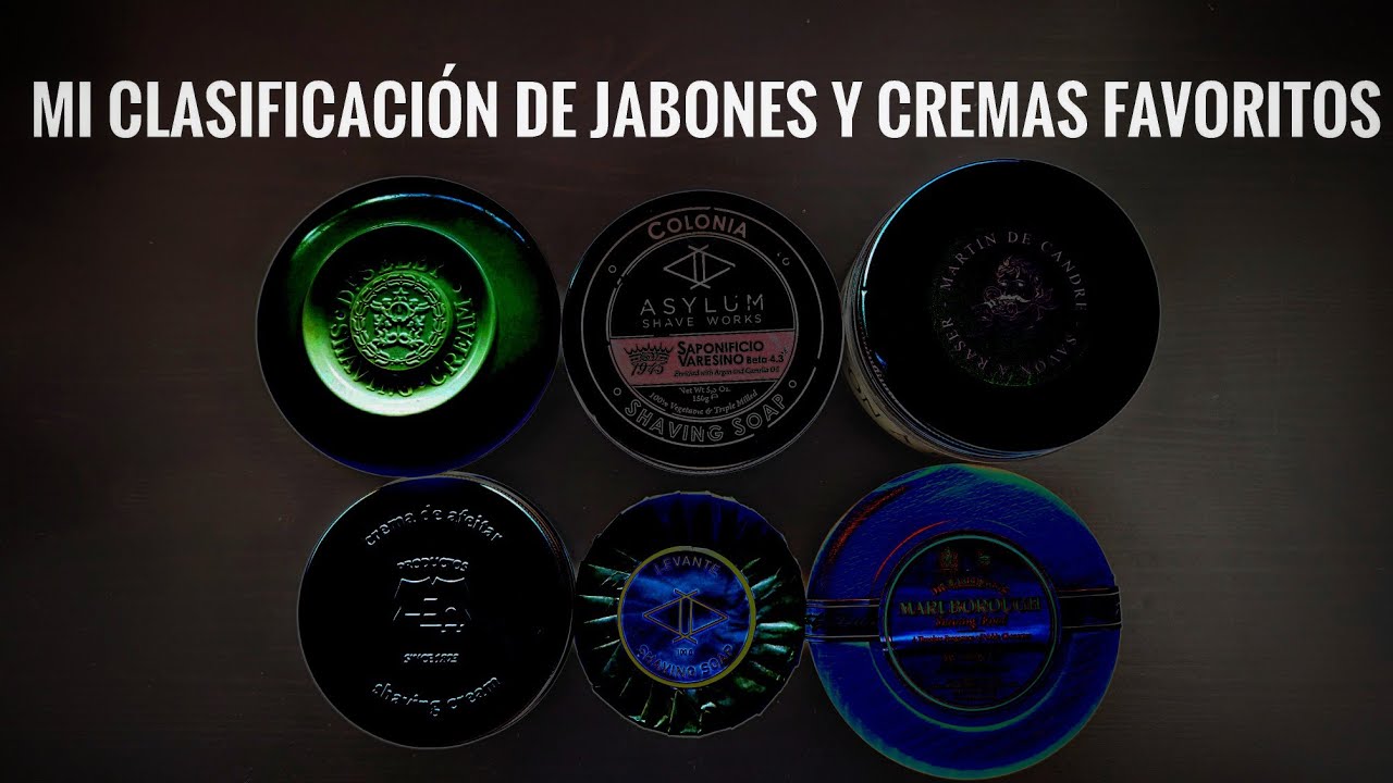 Mis 5 jabones y cremas favoritos