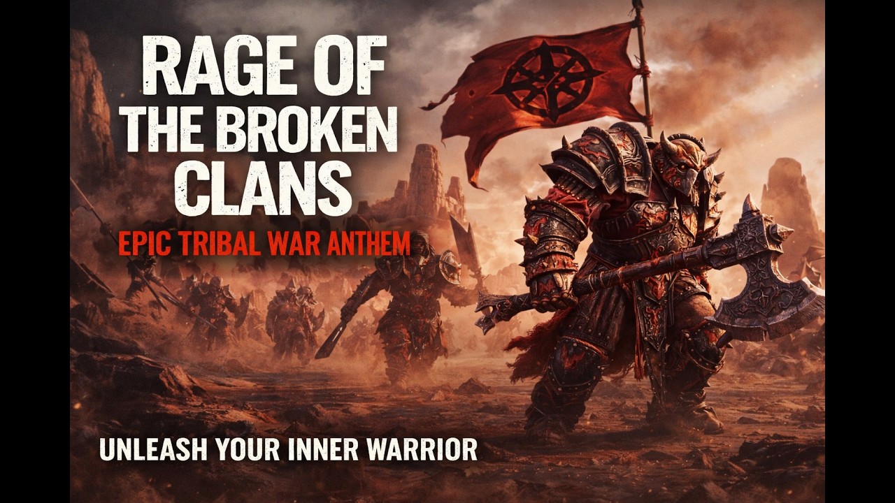 ▶️ [Full Ver.] Rage of the Broken Clans | Tribal War Anthem | #battlecry #warhammer  #warcraft