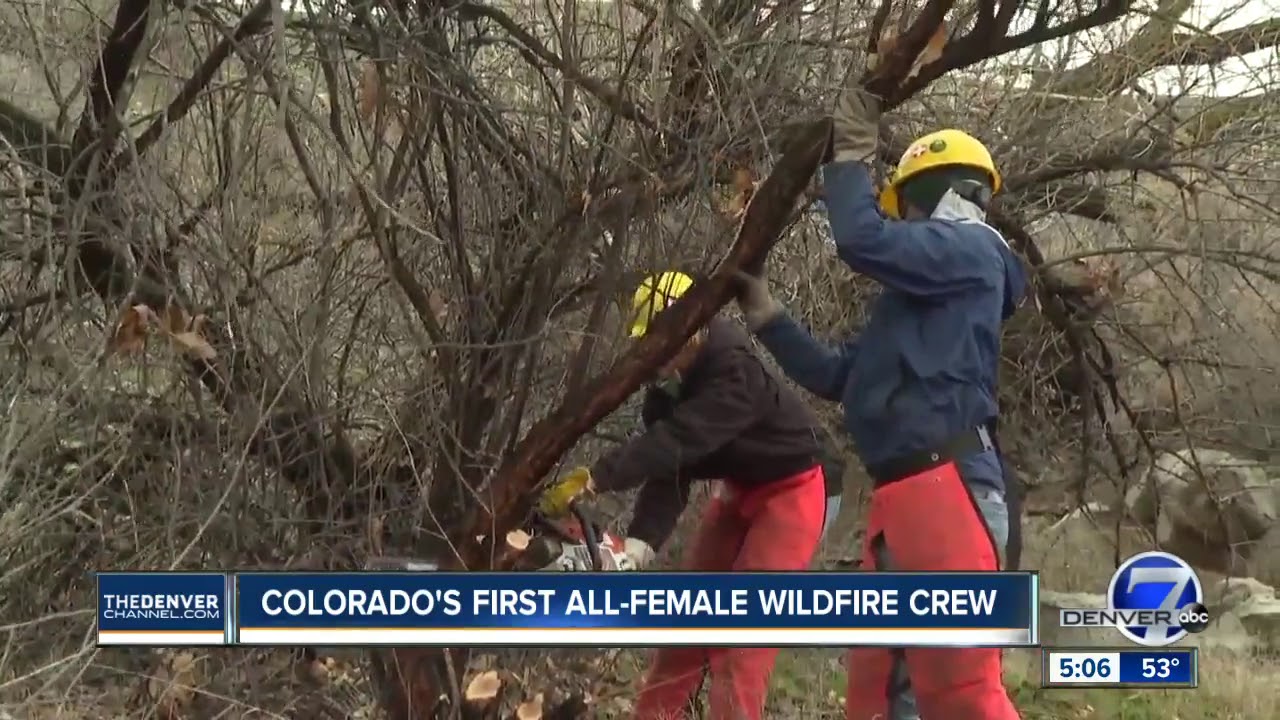 Colorado's first all-female wildfire crew