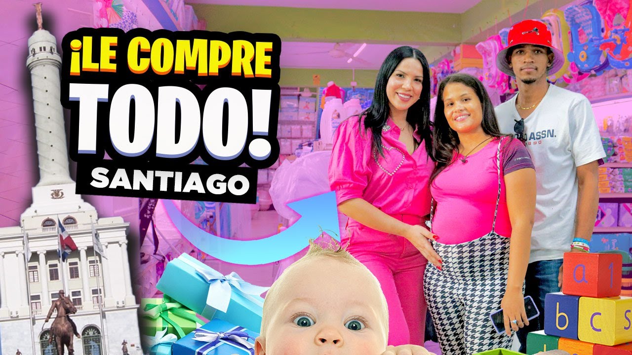 ¡LE COMPRO TODO LO QUE NECESITA! 🤰😱 EMBARAZADA JUNTO A SU ESPOSO EN SANTIAGO😍