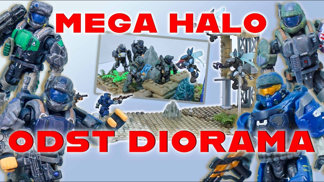 FAN MADE ODST DIORAMA?!? The Most EPIC Mega HALO Package I Have Ever Received!!