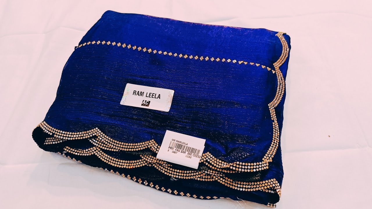🫶❤️‍🔥🧏‍♀️ Jimmy chu नही FANDY FABRIC है ये / #JARKAN WALI  SAREE #fancysaree #designesaree 👌🌟