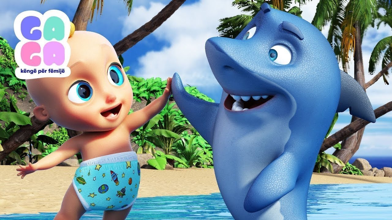 🦈 Bebi i vog&euml;l -  24 minuta me k&euml;ng&euml;t m&euml; t&euml; mira p&euml;r f&euml;mij&euml; | Ga Ga K&euml;ng&euml; p&euml;r f&euml;mij&euml;