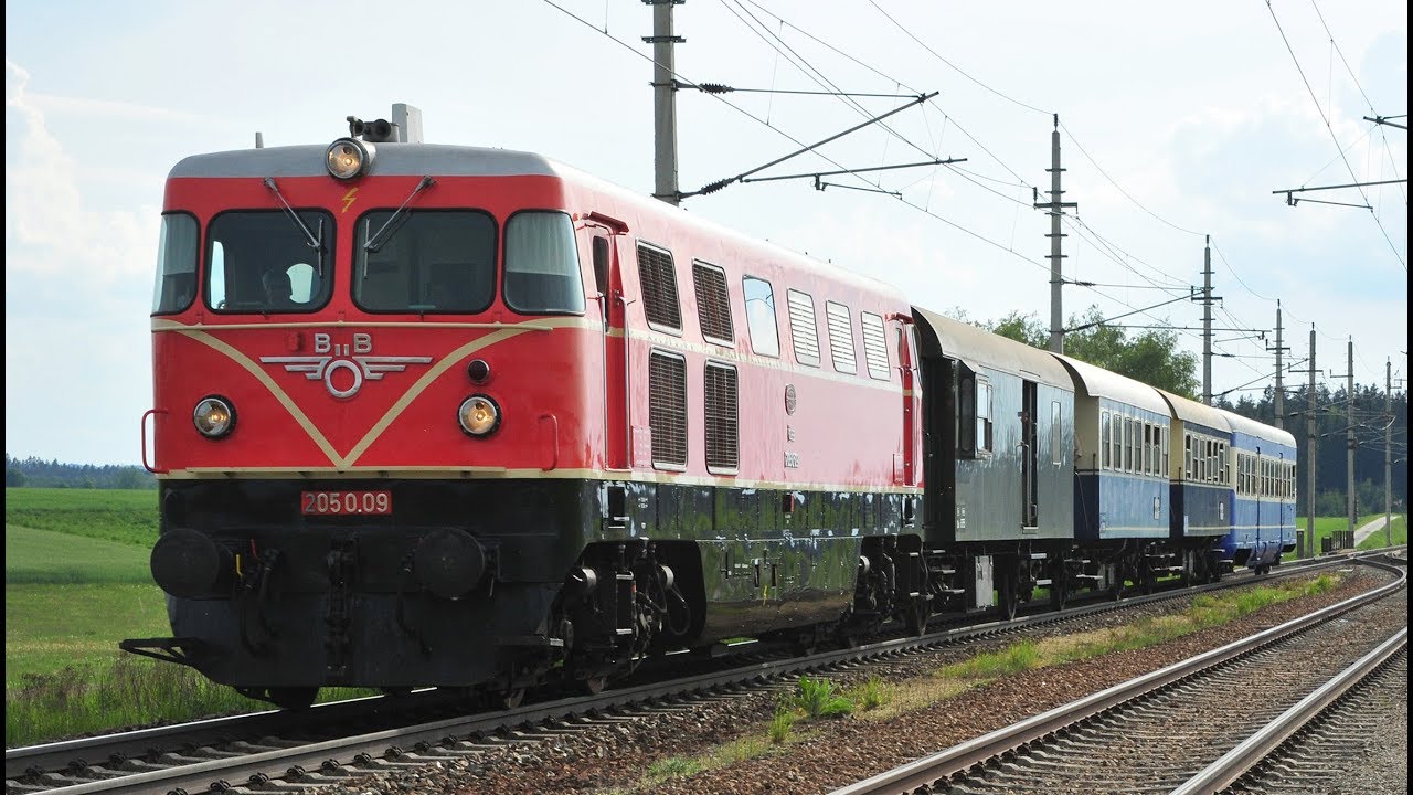 ÖBB 2050.09 von Gmünd nach Groß Weikersdorf Sonderzug 