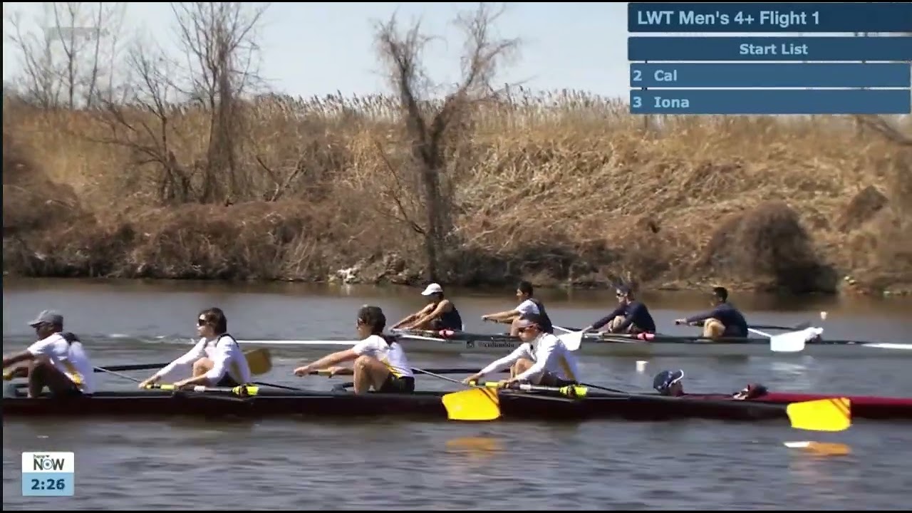 Lightweight Rowing - Iona College vs. Cal Berkeley - April 2, 2022