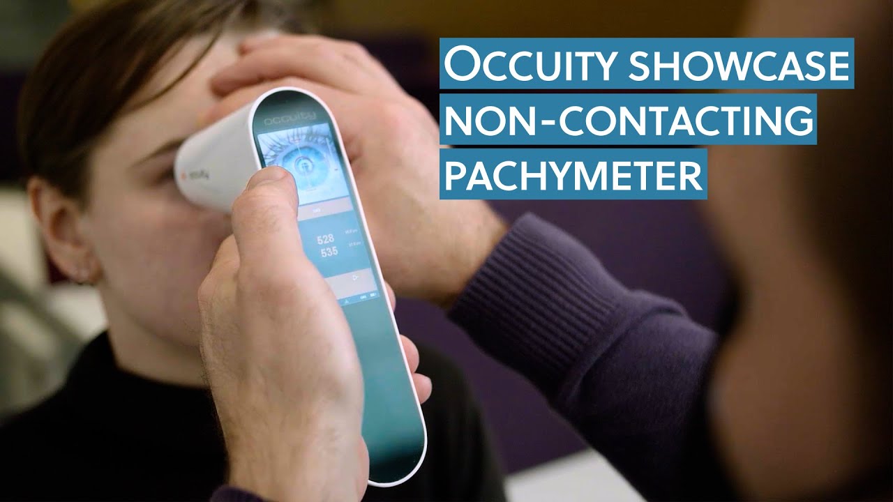 Occuity showcase new non-contacting, optical handheld pachymeter | PM1