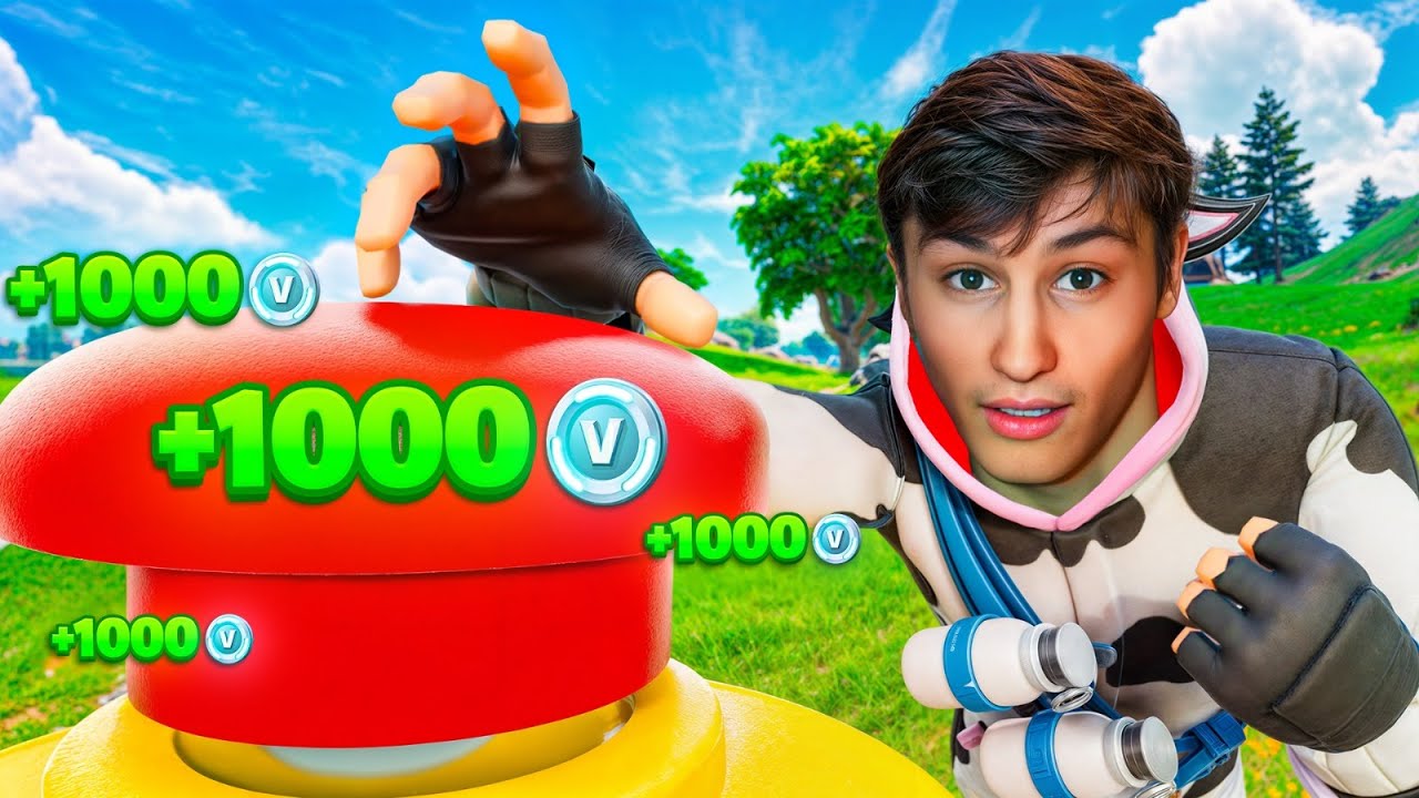 Drück den KNOPF um 1000 V- BUCKS zu GEWINNEN! (Chapter 6 EDITION)