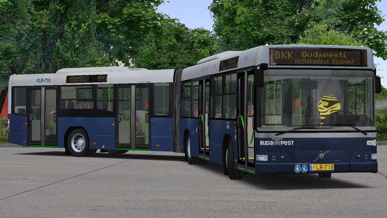 Omsi 2 | Tintakék Volvo7700A | FLR-718 [284E]