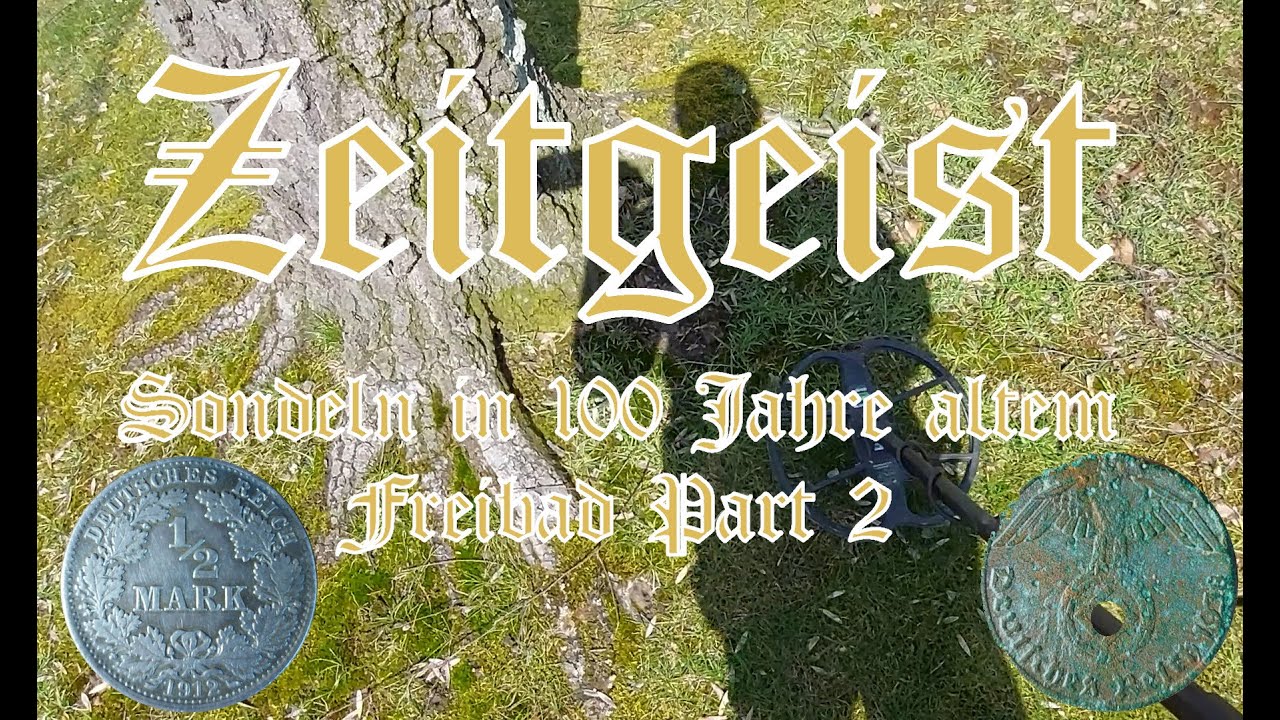 Sondeln in 100 Jahre altem Freibad bringt Silber, Ringe und Münzen! Part 2 - Metalldetektor
