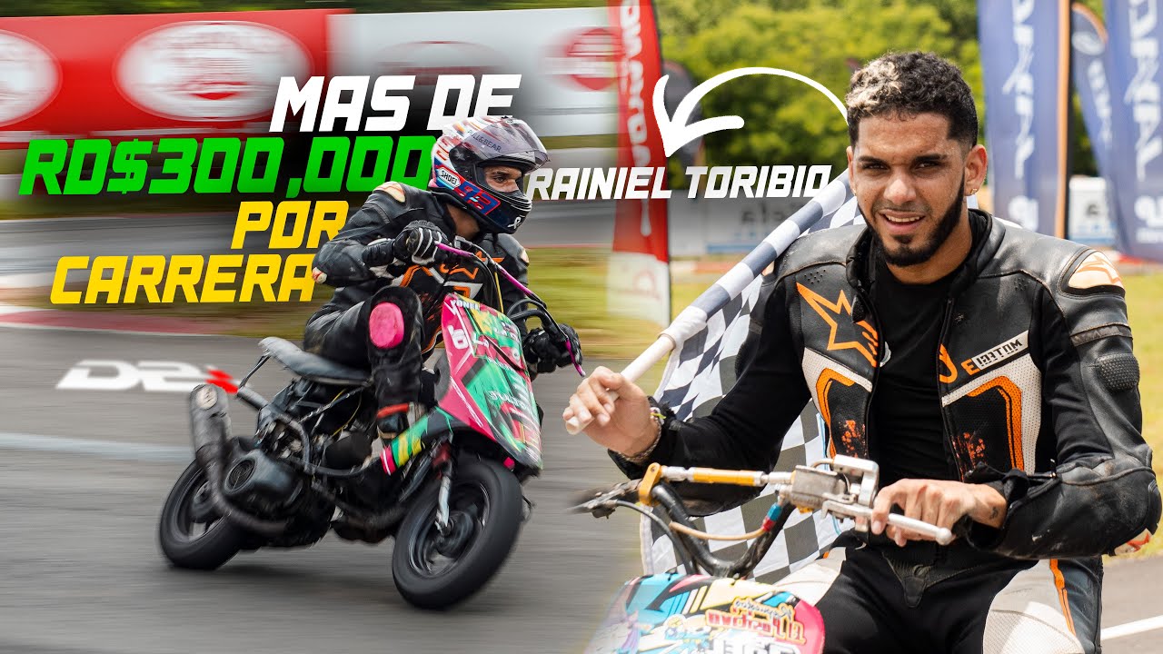 ⚠️ + RD$300,000 POR CARRERA • RAINIEL TORIBIO • EL MEJOR PILOTO DE MOTOS EN RD ? ⚠️