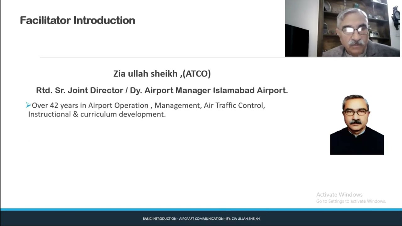 Session 1: Introduction to Aircraft Communication