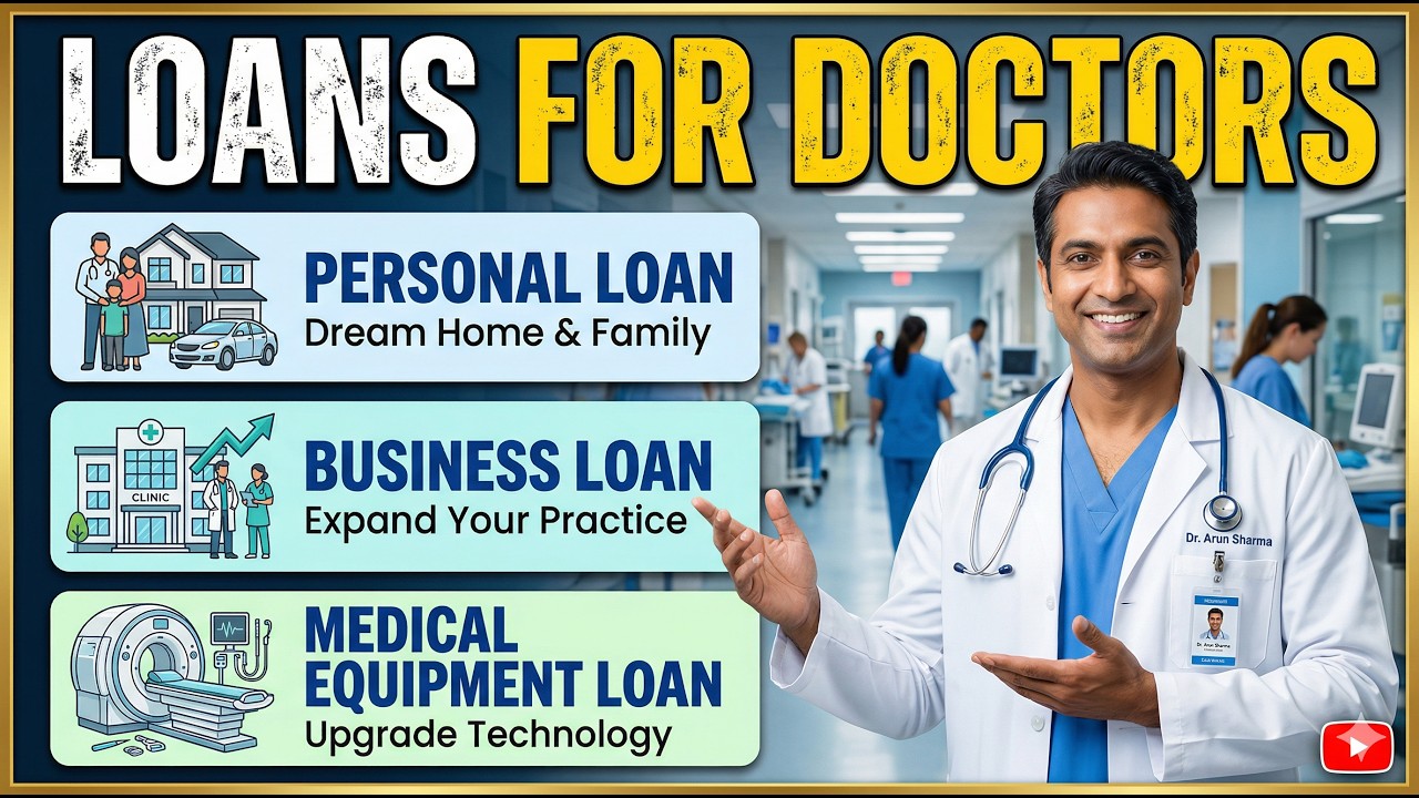Personal Loan Business Loan and Medical Equipment Loan for Doctors