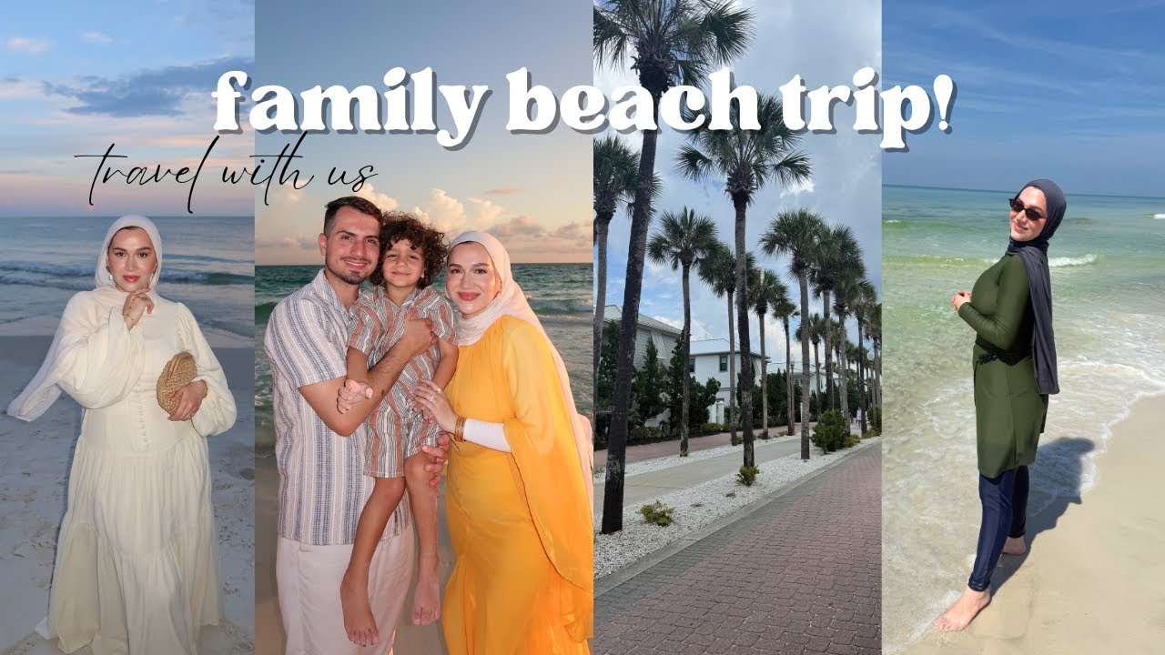 TRAVEL WITH US TO THE BEACH! | 30A Florida, Beach House Tour, + Everything We did