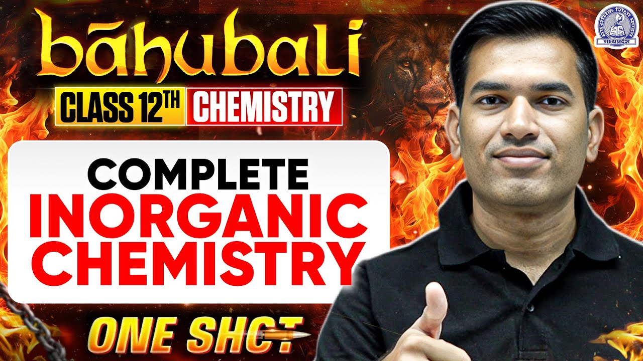 MP Board Class 12 Complete Inorganic Chemistry 🔥| One Shot | Boards 2026 | Vishnu Sir | Baahubali