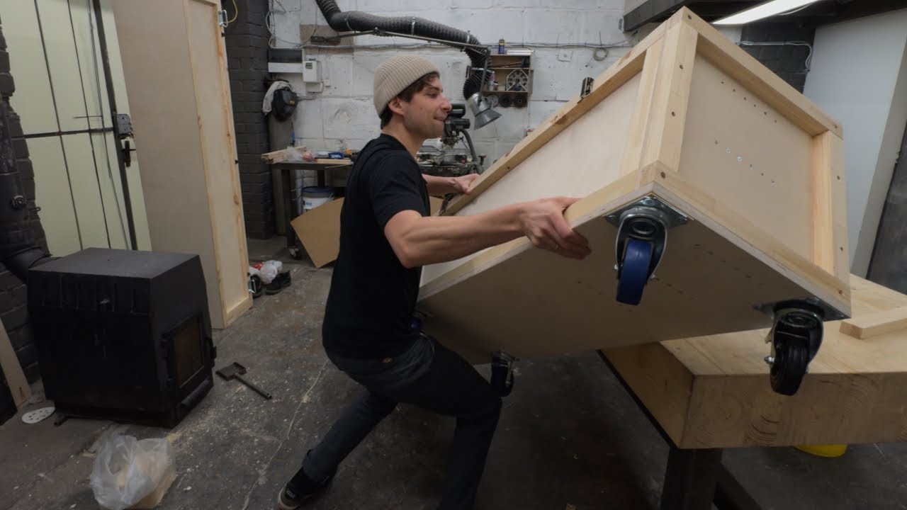 Took a custom order: Plywood shipping crates