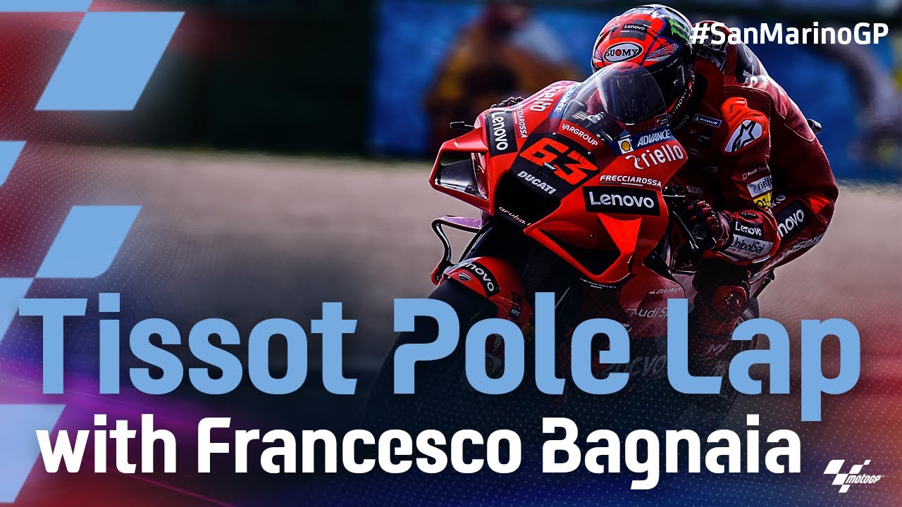 Francesco Bagnaia's Tissot Pole Lap | 2021 #SanMarinoGP