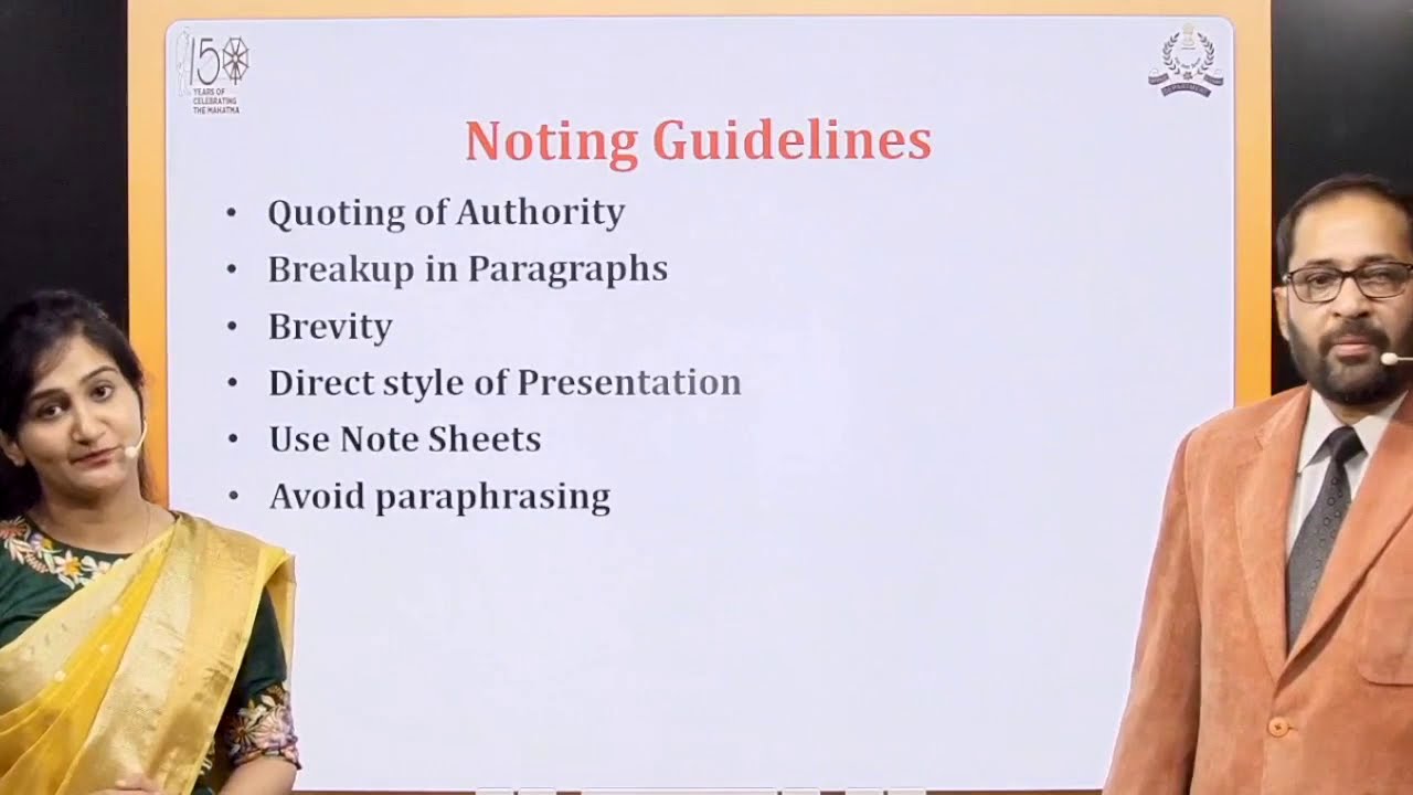 Noting & Drafting