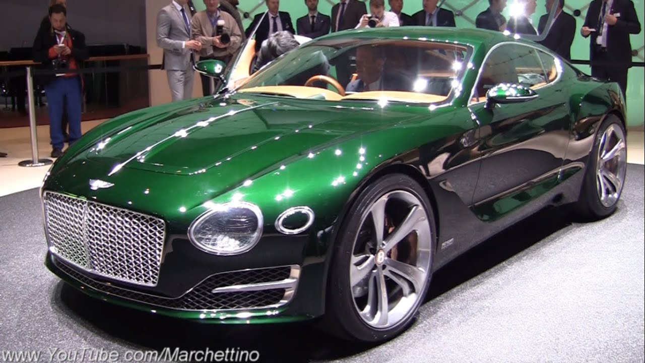 Bentley EXP10 Speed 6 Concept - World Premiere