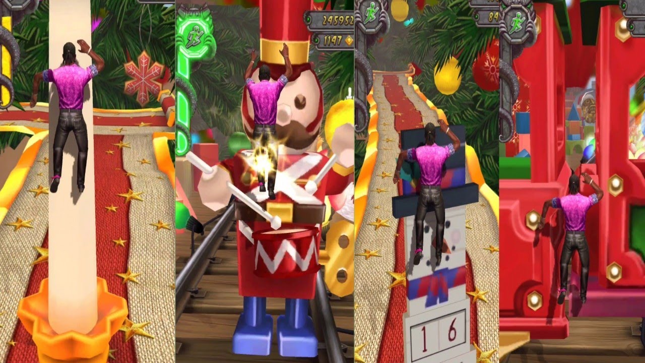 Funny Fails Temple Run 2 Winter ToyLand