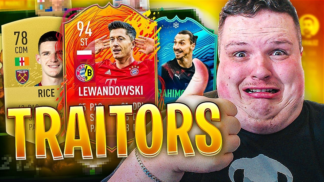 Using a team of TRAITORS on FIFA 20...