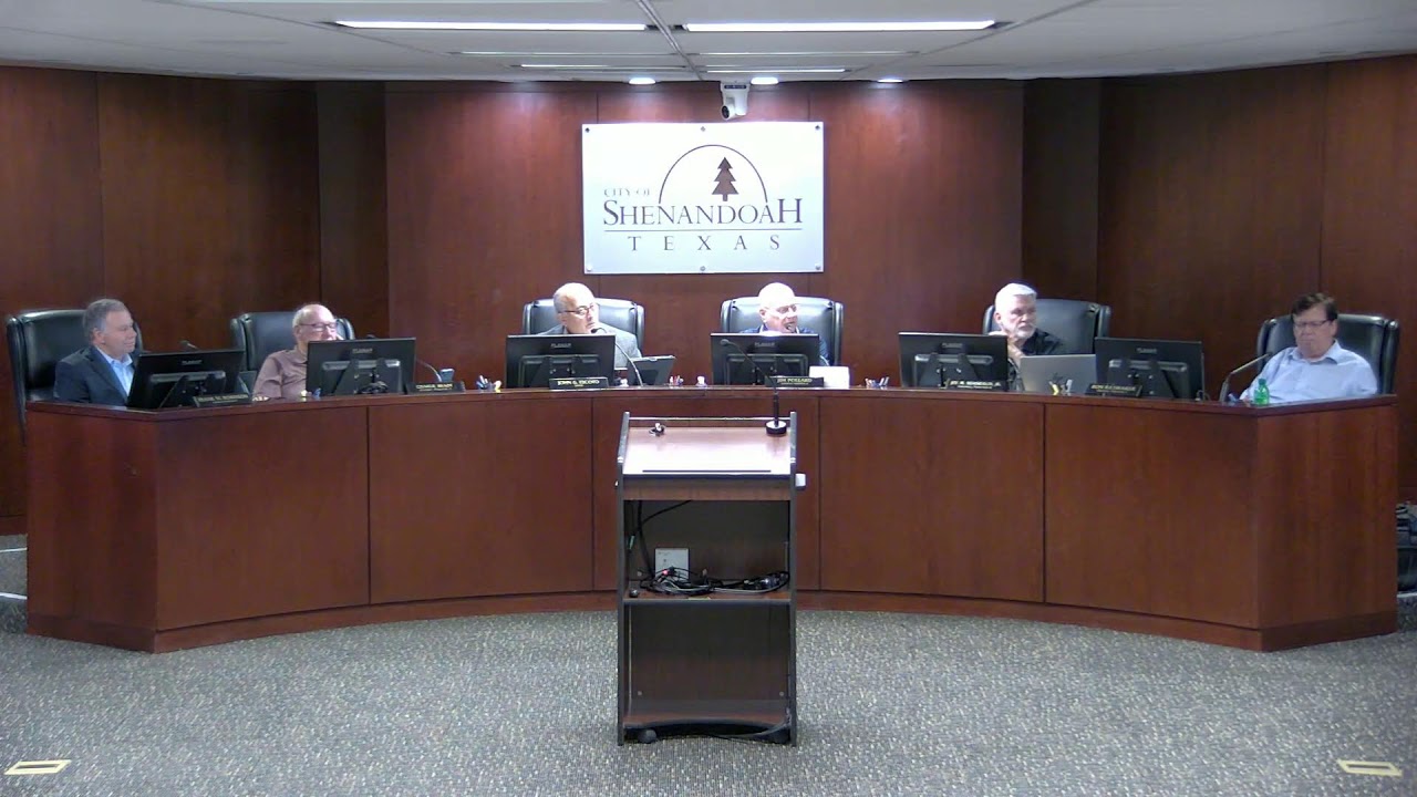 Shenandoah City Council Meeting 2/11/2026