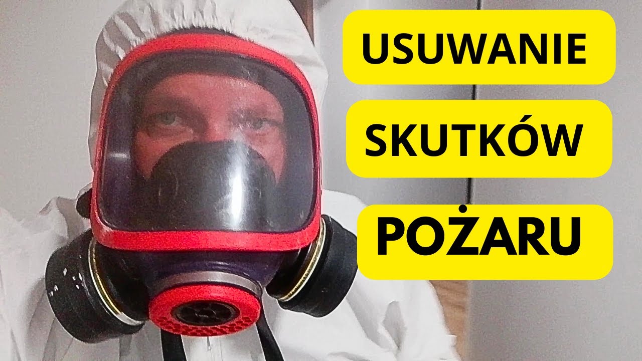 Jak usunąć nieprzyjemny zapach po pożarze . Usuwanie skutków pożaru . Ozonowanie pomieszczeń