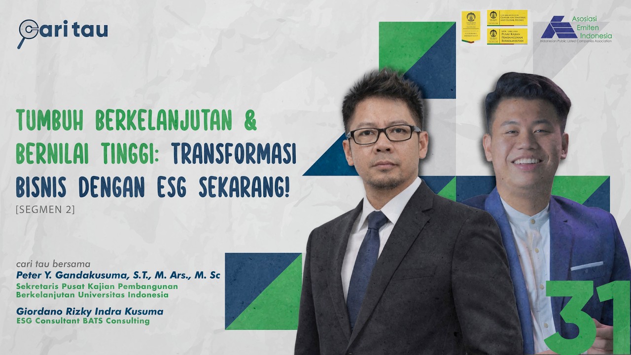 Laporan ESG Bukan Sekadar Formalitas, Tapi Harus Teruji!