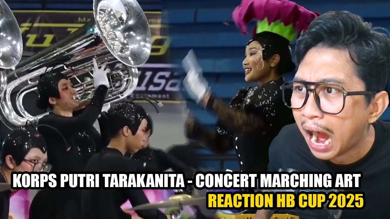 KORPS PUTRI TARAKANITA – JAKARTA I CONCERT MARCHING ART HBCUP 2025 (REACTION MARCHING BAND)