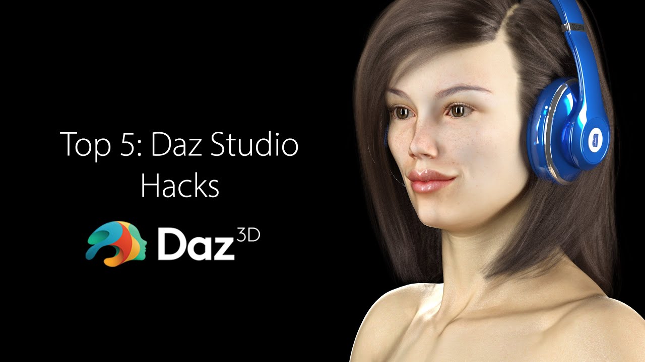 Top 5 Daz studio HACKS that every user SHOULD know!