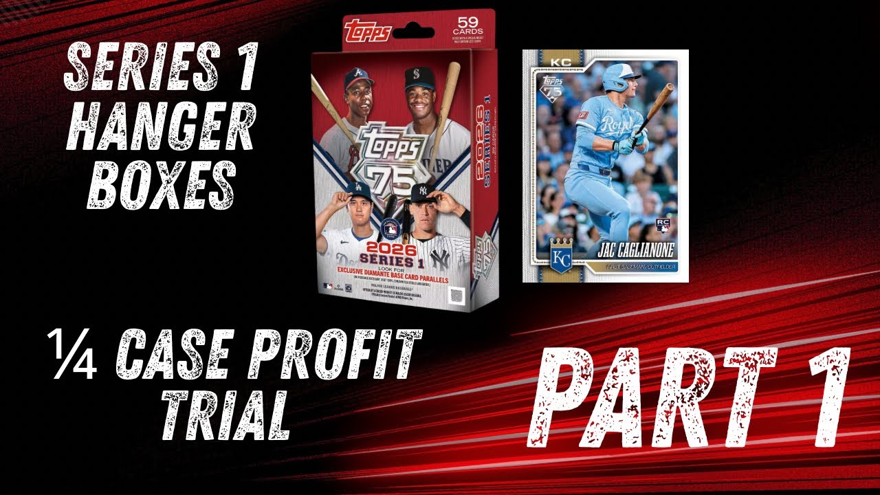 2026 Topps Series 1 hanger box profit trial!
