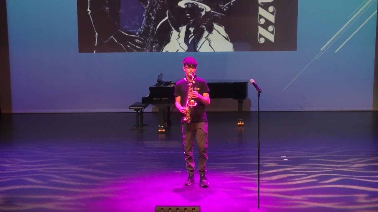 Bebop Tune van Jaap Kastelein door Laurens Hak, saxofoon