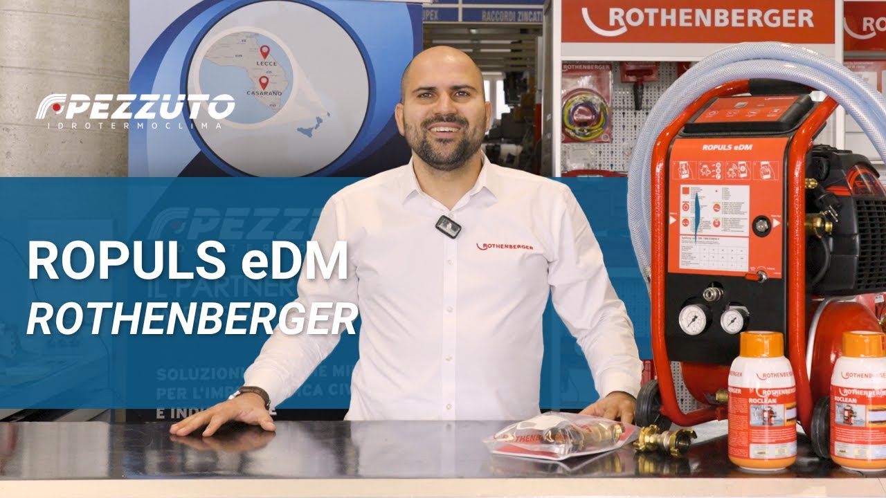 ROPULS EDM Rothenberger &ndash; Compressore per Pulizia Impianti di Riscaldamento e Acqua Sanitaria