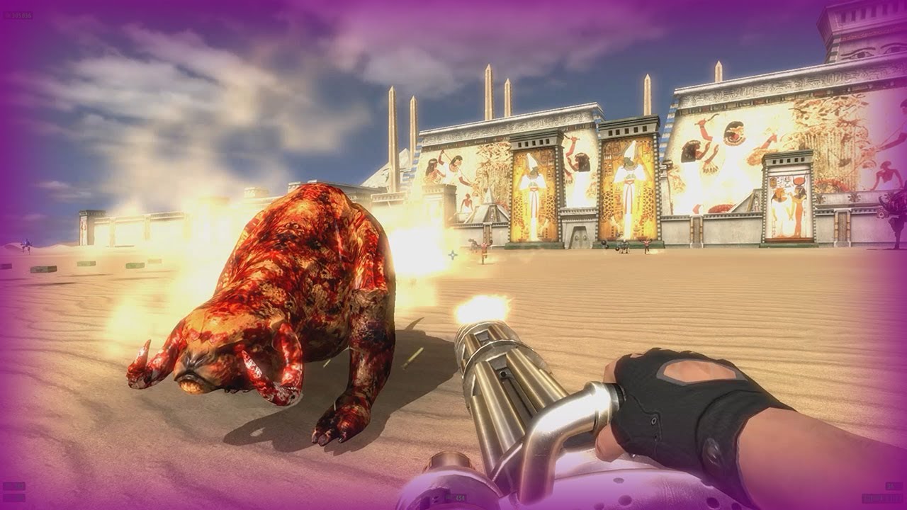 Serious Sam HD: TFE - Dunes (All Secrets / No Deaths) Walkthrough / Let's Play (1440p)