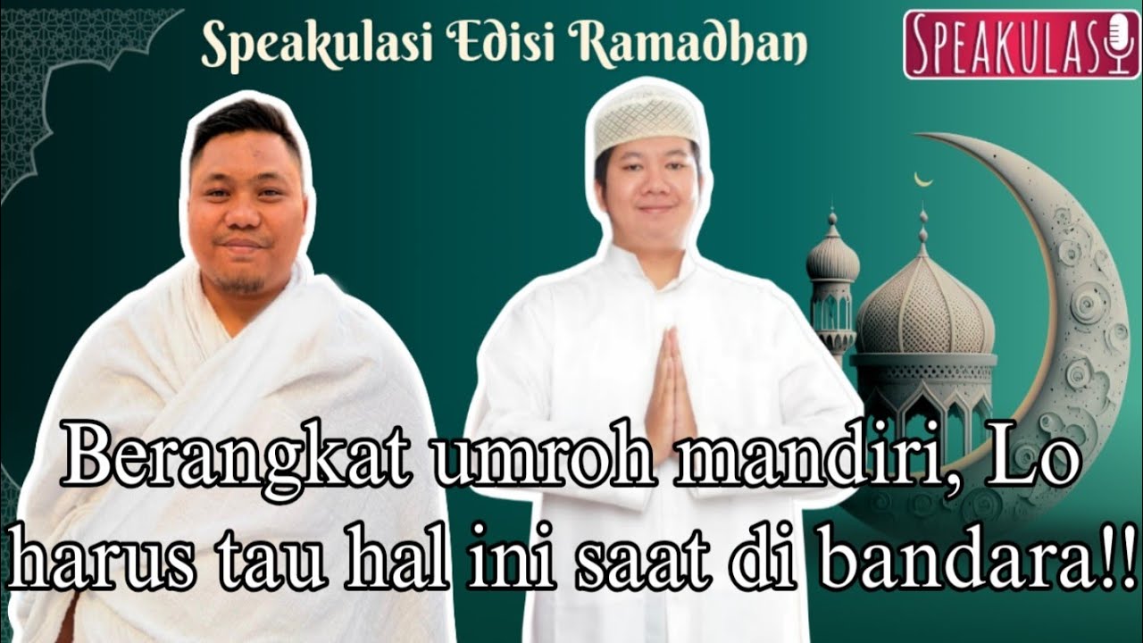 Kalo lagi dalam perjalanan umroh, hati-hati kejadian kaya gini waktu di bandara!! - SPEAKER