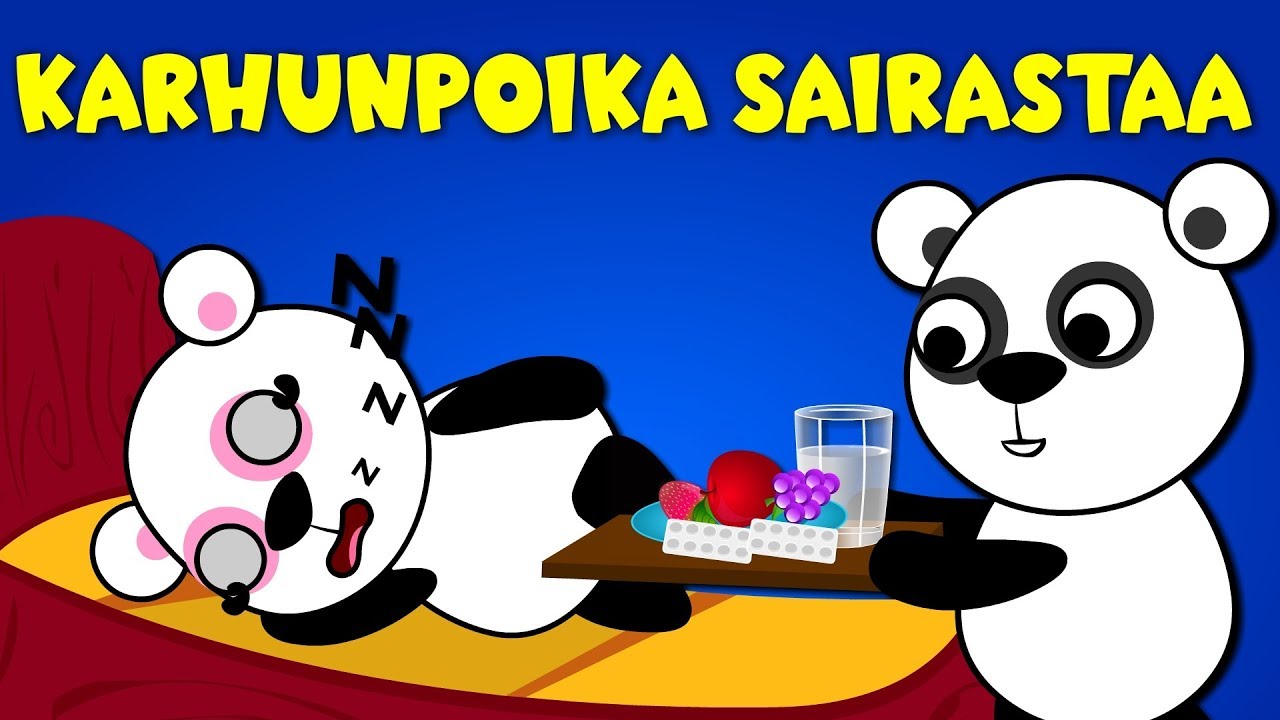 Lastenlauluja suomeksi | Karhunpoika sairastaa  + monta muuta lastenlaulua
