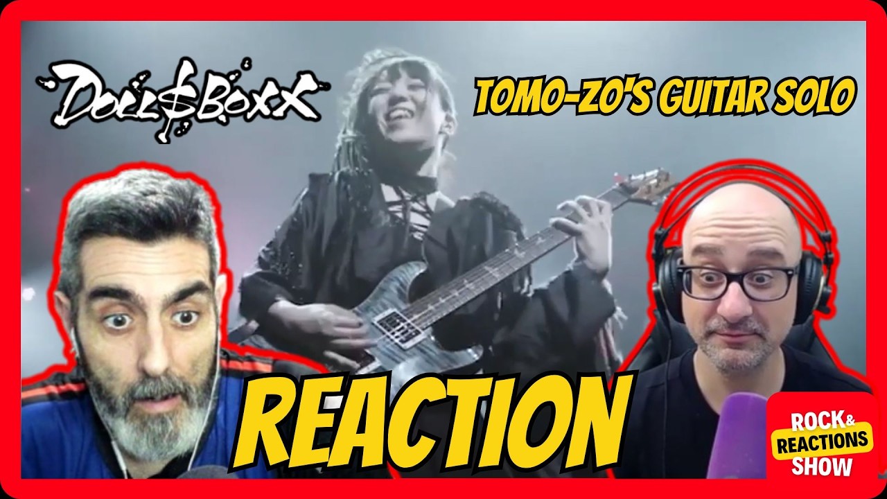 DOLL$BOXX – TOMO-ZO’S GUITAR SOLO REACTION | Insane Japanese Guitar Skills! | Rock and Reactions