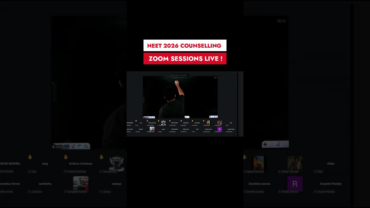 NEET 2026 Counselling : zoom sessions are live ! #neetcounselling #neet2026 #bhartisingh #bhartimam