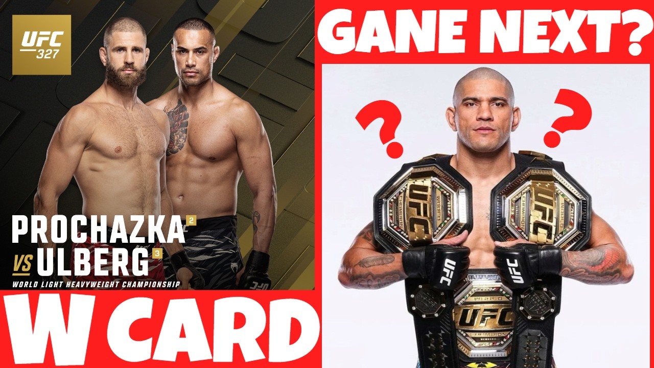MY REACTION TO PROCHAZKA VS ULBERG! PEREIRA MOVES TO HEAVYWEIGHT?