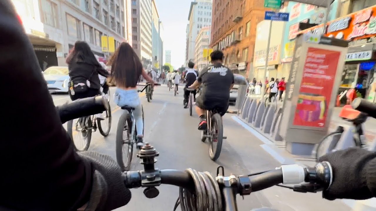 Downtown Los Angeles Bike Ride