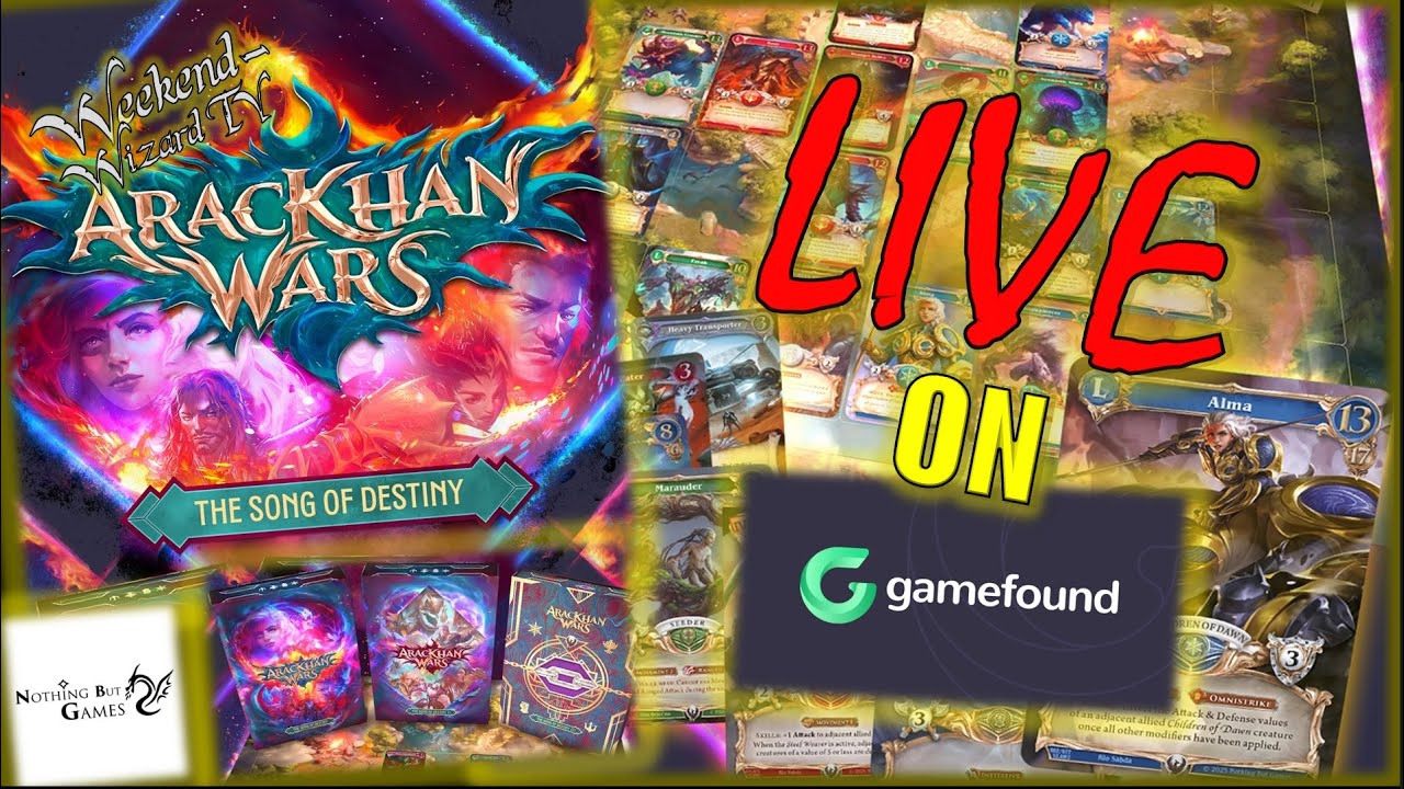 ArackhanWars -  NOW on Gamefound !!! The Song of Destiny