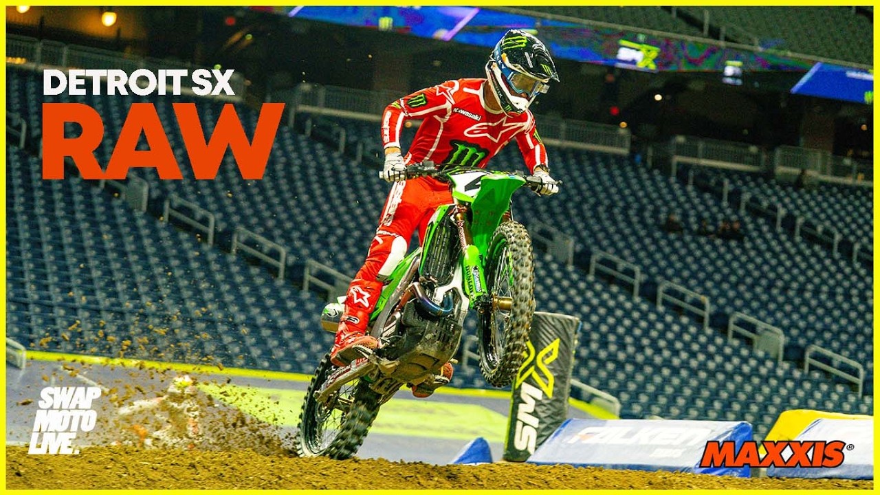 RAW Supercross From Motor City!