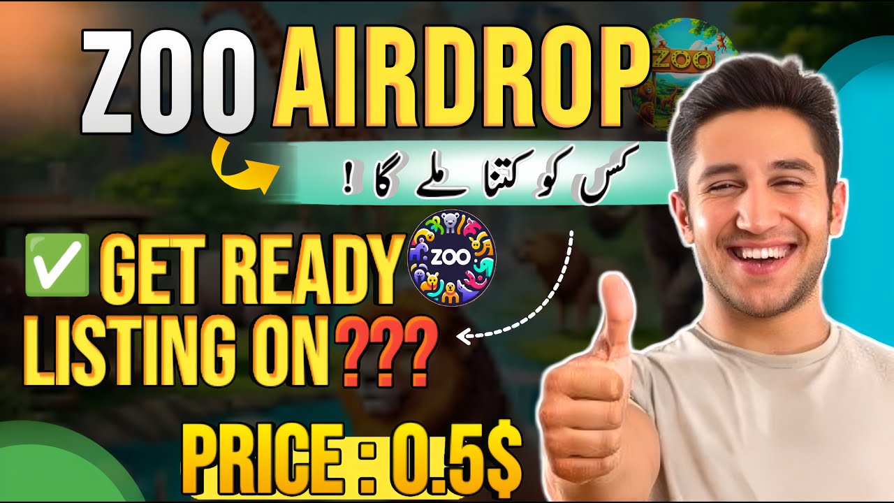 Zoo Airdrop Listing | Zoo Airdrop Price Prediction | Zoo Airdrop Tokenomics | Zoo Airdrop New Update