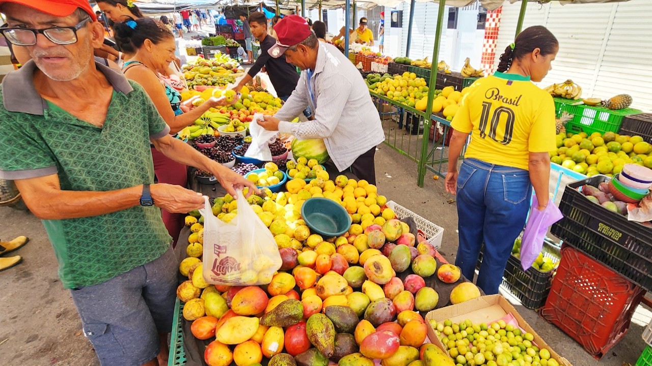 MERCADORIA DE 1 REAL NA FEIRA EM CRUZES-PE