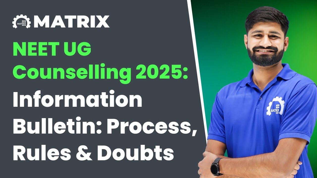 NEET 2025 Counselling Bulletin Breakdown 💥 | Complete MCC Process, Latest Rules & FAQs